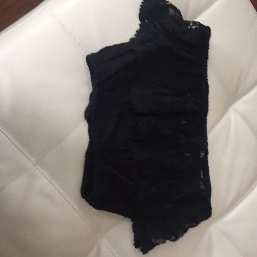 Top with lace